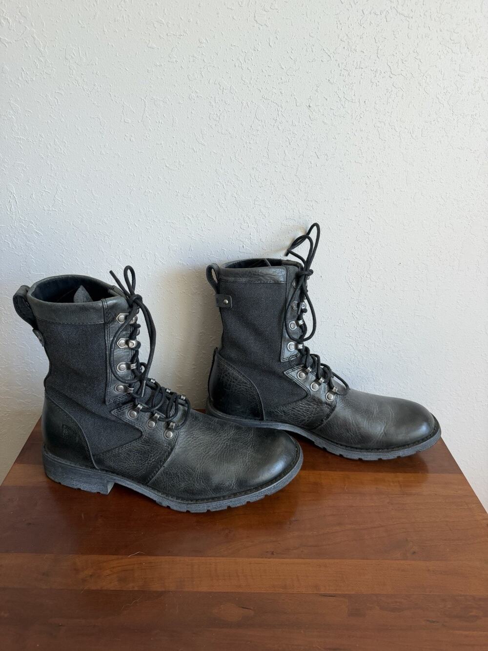 Durango Drifter Slate Black Gray Drifter Military Lacer Combat Boots Mens 9